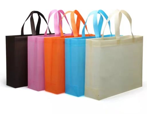 Customize Logotipo Saco Tote Não Tecido para Sacos de Envio Posição Média