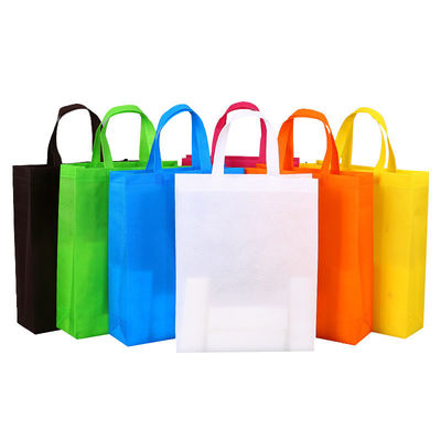 Customize Logotipo Saco Tote Não Tecido para Sacos de Envio Posição Média
