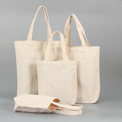 Logotipo personalizado aceito Eco-friendly Canvas pesado com bolso