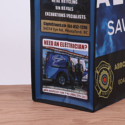 Saco de compras reutilizável de cor não tecida personalizado para compradores ecológicos