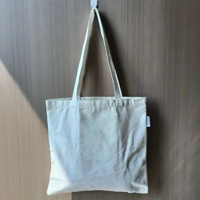 Logotipo personalizado Impresso Saco de Tote de lona para compras no varejo tamanho extra grande