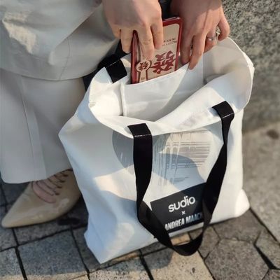 Sacos de algodão reutilizáveis de compras Sacos de lona personalizados com logotipo impresso sob medida