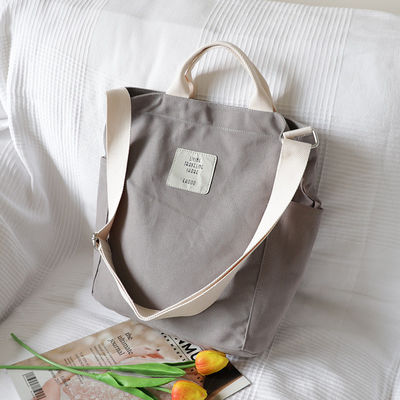 Cores personalizadas Tamanho Médio Menina Canvas Peito Crossbody Tote ombro Saco de mensageiro
