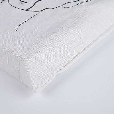 Mais recente carta de estilo de moda Imprimir bolsa de algodão Tote para design personalizado
