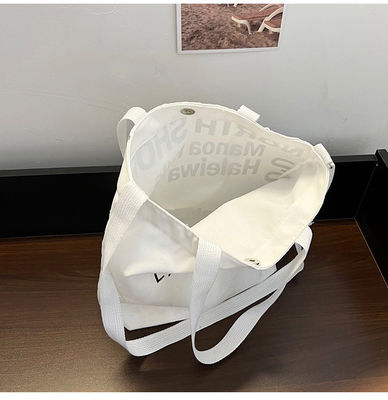As mais recentes mulheres da moda de lona Crossbody Saco com Tote Manopla e padrão de letra