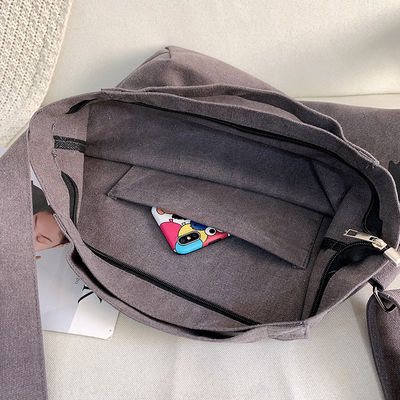 Logotipo personalizado Impresso Durável dobrável Reutilizável Médio de algodão orgânico de lona Tote Bag