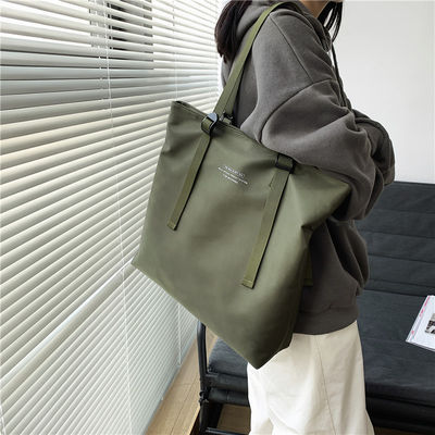 Loja de cores personalizadas algodão orgânico de lona Tote Bag mais recente estilo da moda