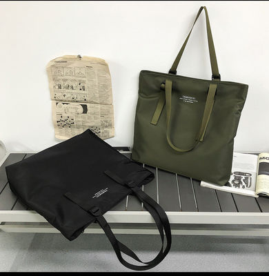 Loja de cores personalizadas algodão orgânico de lona Tote Bag mais recente estilo da moda