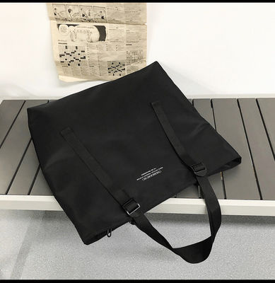Saco de tela de mensageiro para impressão de compras saco de nylon logotipo impresso logotipo personalizado