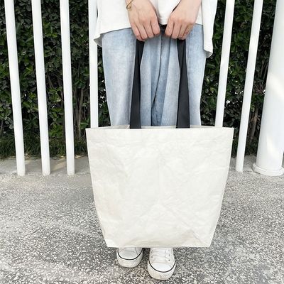 Saco de compras Dupont em cores personalizadas com material à prova d'água e lavável
