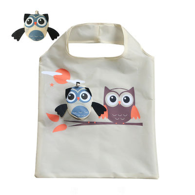 Carinhosos animais RPET sacos de compras para compras caminhadas carta de viagem Impressão de algodão Tote Bag