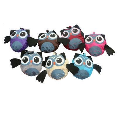 Carinhosos animais RPET sacos de compras para compras caminhadas carta de viagem Impressão de algodão Tote Bag