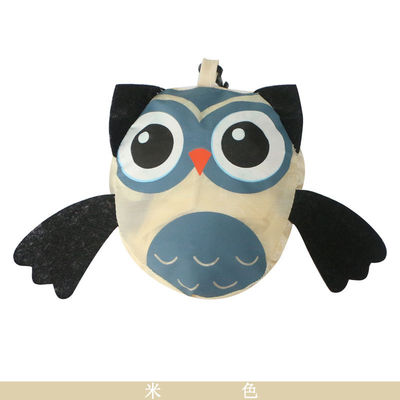 Carinhosos animais RPET sacos de compras para compras caminhadas carta de viagem Impressão de algodão Tote Bag