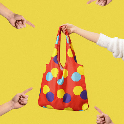 Supermercado Compras Bolsa de Tote dobrável reutilizável Vida escolar diária Aceitável OEM/ODM