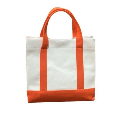 Saco de compras Eco Blank Line Tote Canvas reutilizável com logotipo personalizado e logotipo personalizado