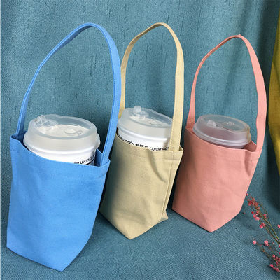 Logotipo personalizado Vida escolar diária Reutilizável Café Bebida Porta-Copa Porta-Copa Saco Tote