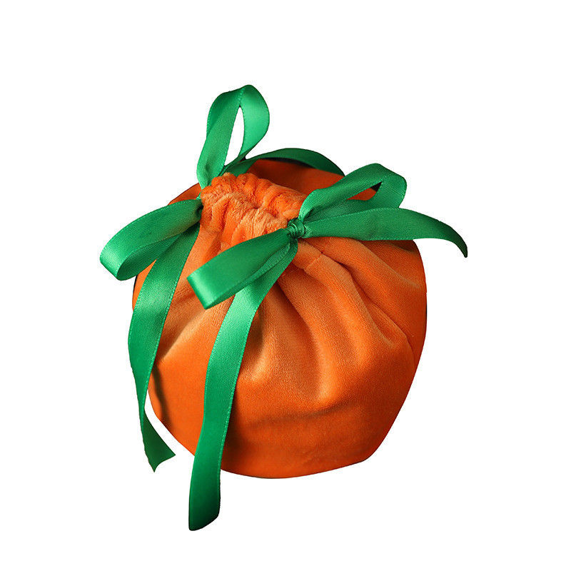 Bolsa de presente de doces de veludo para casamentos e festas Logotipo personalizado aceito