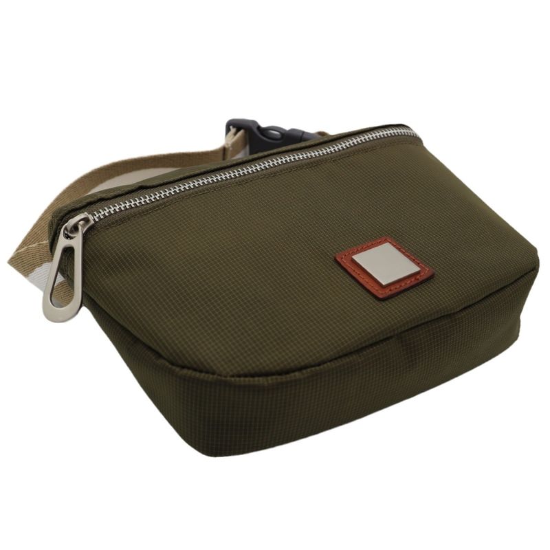 Fanny Pack Logotipo personalizado Impresso Homens Mulheres Saco de viagem de nylon Saco de cintura de corpo cruzado