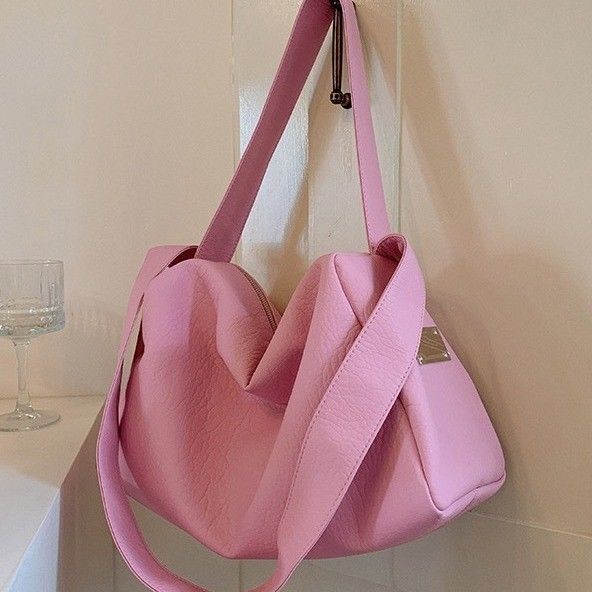 Saco versátil feminino 2024 com travesseiro esquivado Instagram Design e grande capacidade