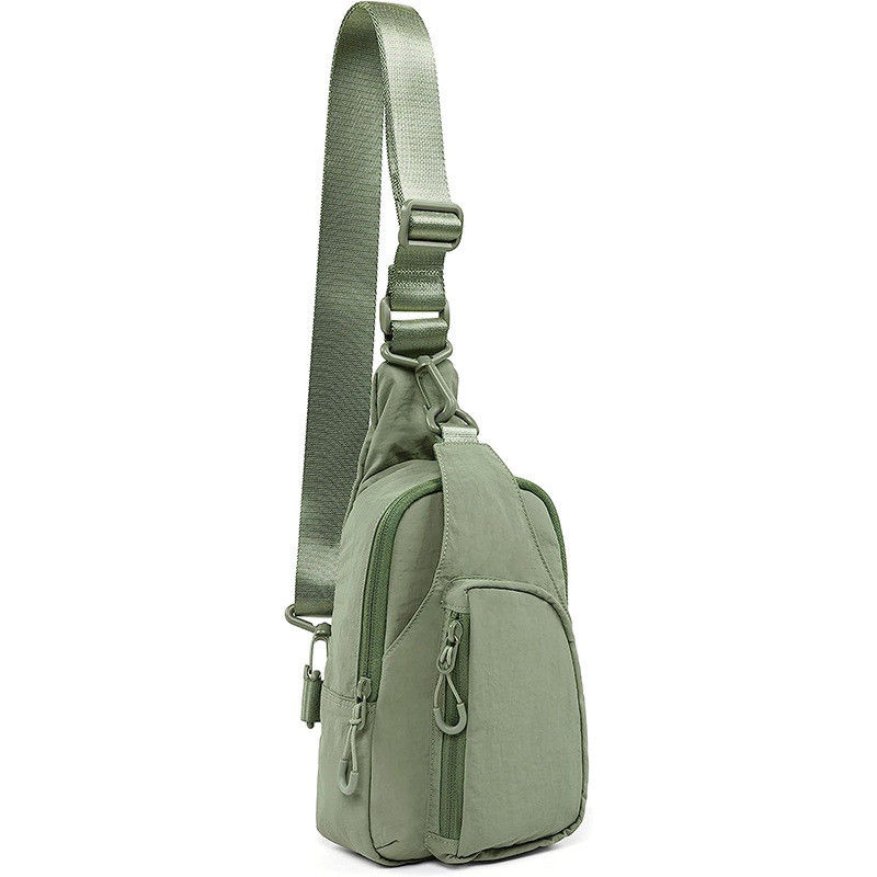 Pequeno Mini Viagem Desporto impermeável Nylon ombro Crossbody Sling Saco Para Homens almofada
