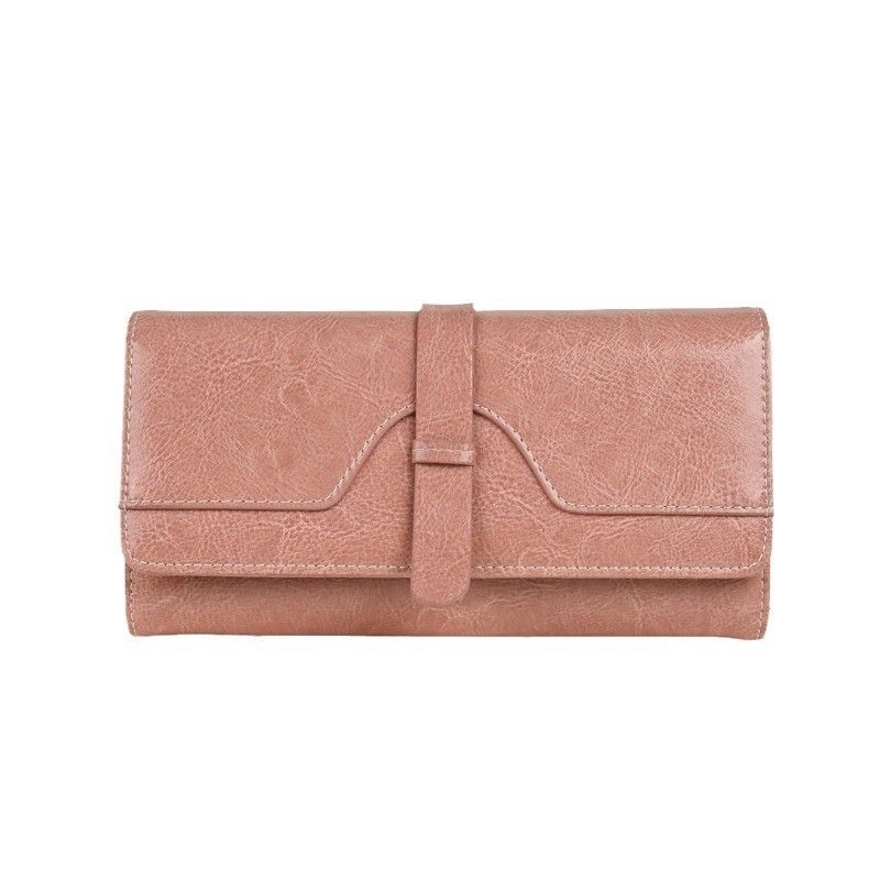Carteira longa portátil de couro de PU Homens Smart Power Bank Carteira bolsa de moedas para mulheres