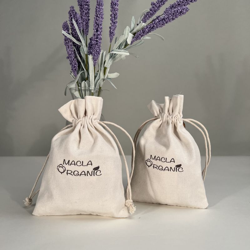 Saco de compras de algodão reutilizável com cor personalizada