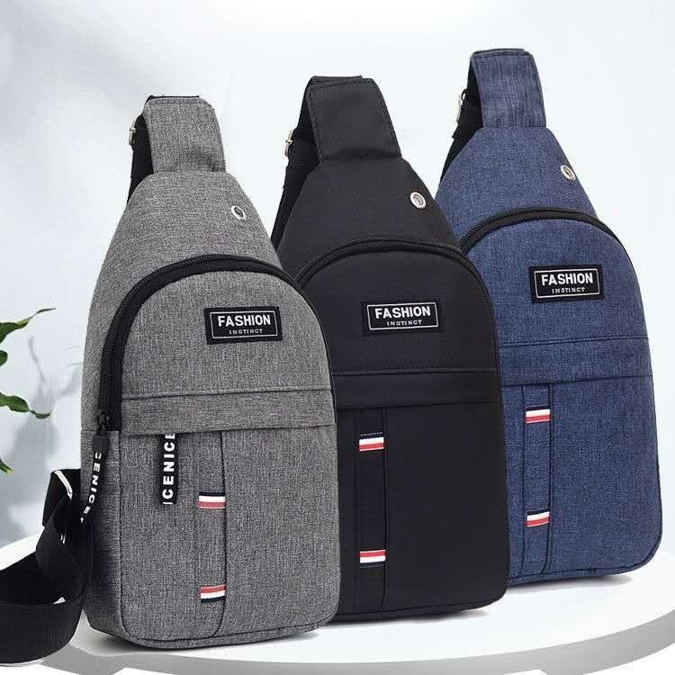 Saco de cintura Unisex para jovens Mochila pequena para esportes Tendência de cor sólida Saco de mensageiro de ombro único