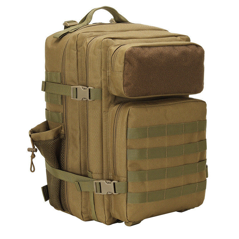 Mochila de sobrevivência tática grande Mochila para a vida diária e função de compartimento interior