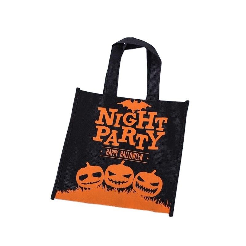 Decorações de Halloween Requisitos Criança Portátil Bomba de Tecido Bolsa de Doces para Crianças Festa
