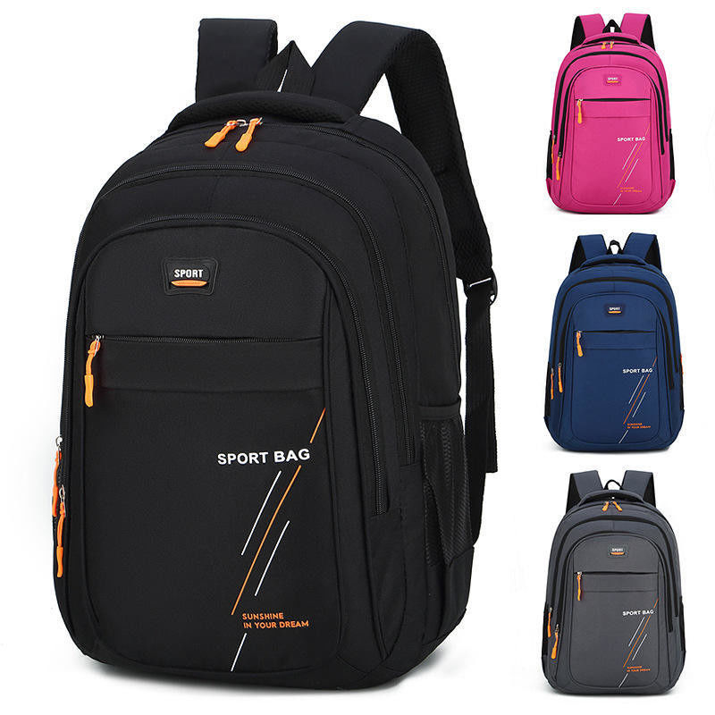 Mochila esportiva de moda para homens Mulheres de grande capacidade de viagens ao ar livre Bolsa portátil Bolsa escolar de estudante