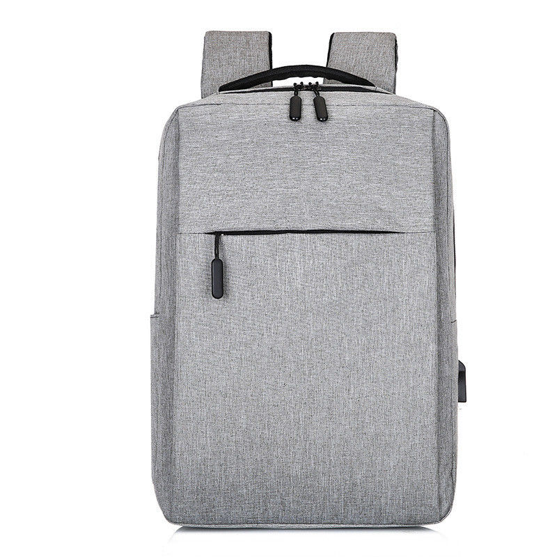 Logotipo personalizado Estilo de Moda Viagem Escola Bolsa da Faculdade Smart USB Bolsa de Laptop para Computador