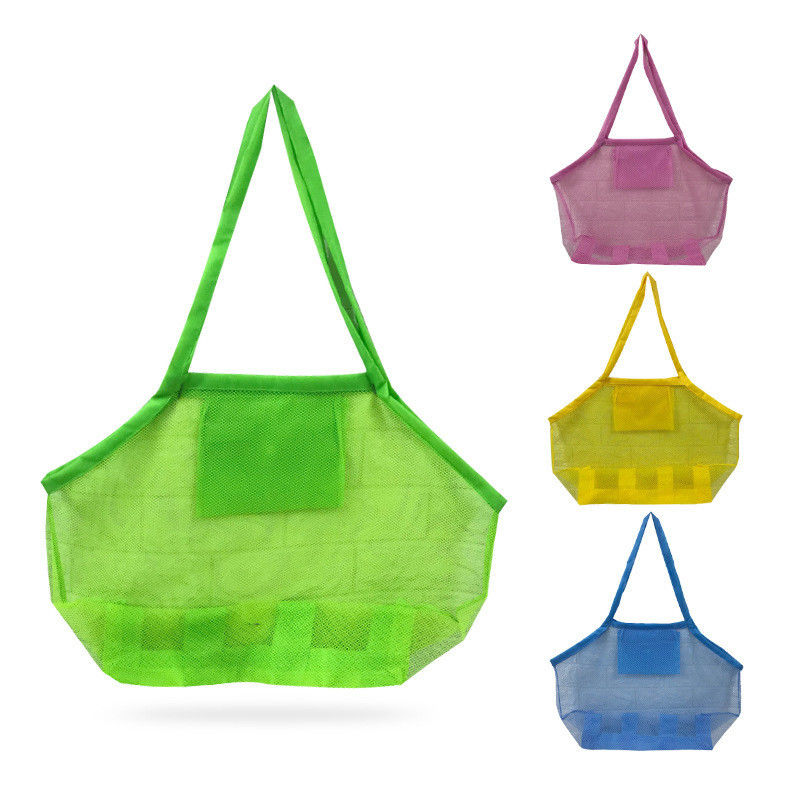 Novos estilos de moda para crianças Saco de areia de praia dobrável Tote Bag Brinquedos Saco de armazenamento
