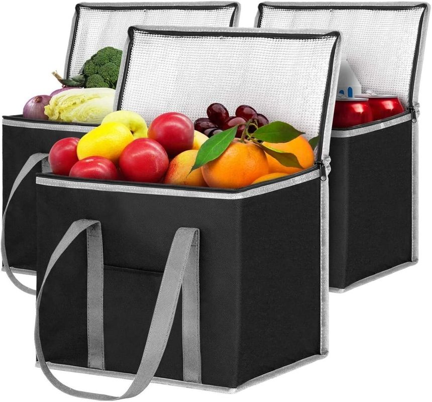 Food Custom Logo Reutilizável Tote Bag Isolado Cooler Baby Milk Bag para compras de supermercado