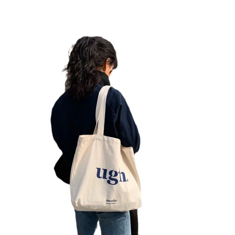 Fabricantes de sacos de algodão Logotipo personalizado para sacos reutilizáveis de lona