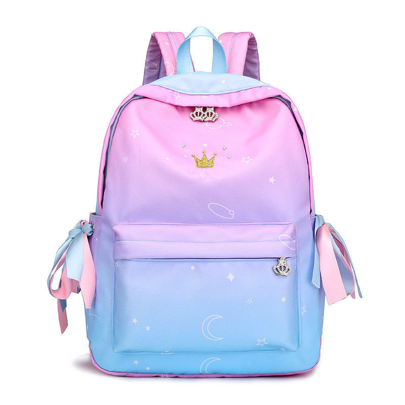 Mochilas personalizadas para escolas de cores para mochila de impressão de moda para adolescentes