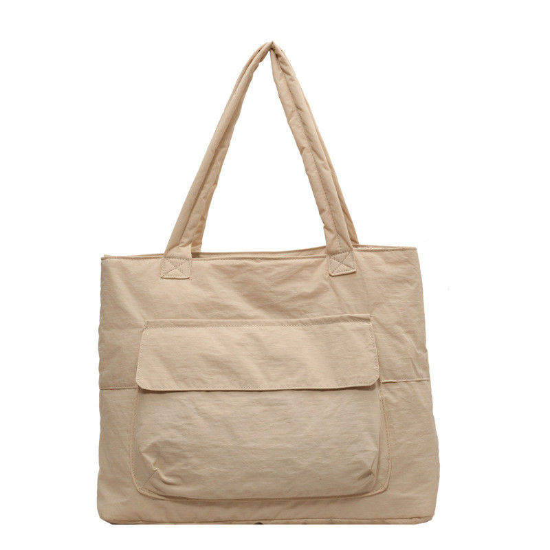 Saco de ombro de grande capacidade de trabalho de Oxford Tote Customizado fecho aberto impermeável Nylon