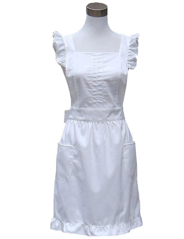Cute Lovely Retro Cozinha Roupas de Cozinha Avental para Mulheres Meninas Cor Personalizada