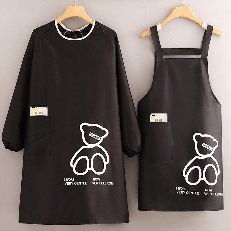 Apron de cozinha de impressão personalizada para chef Sublimação Impermeável de algodão poliéster Apron Logo Set