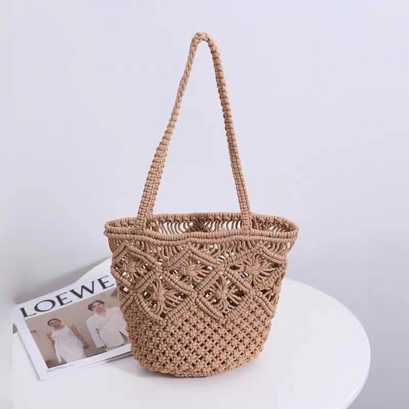 OEM / ODM aceitável bolsa de crochê com cinto de ombro macio para meninas na praia
