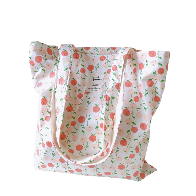 Compras de sacos de algodão com logotipo personalizado.