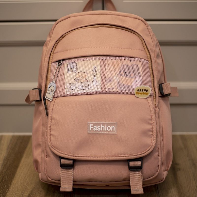 Moda Outdoor Meninas Mochila de caminhada com cor personalizada e padrão de desenho animado