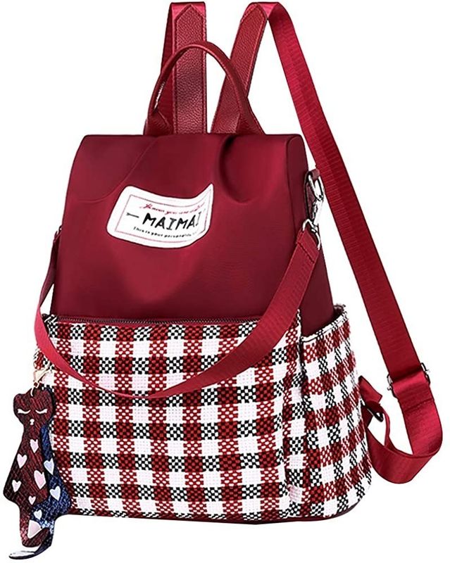 Bolsa de bolso de interior para mulheres Bolsa de mochila de Oxford para a escola de viagens anti-roubo