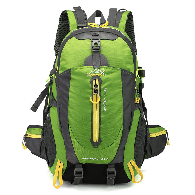 Mochila esportiva à prova d'água para o exterior de 2021 com revestimento de poliéster e alça dura