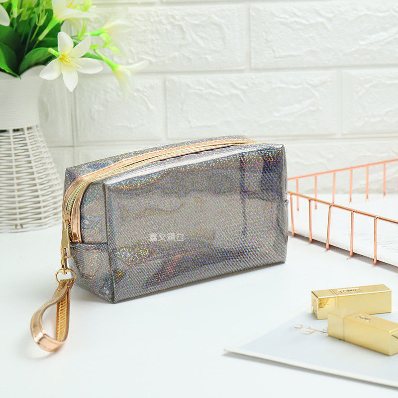 Maquiagem à prova d'água Toileteria de viagem Bolsas cosméticas em cores e estilo personalizado