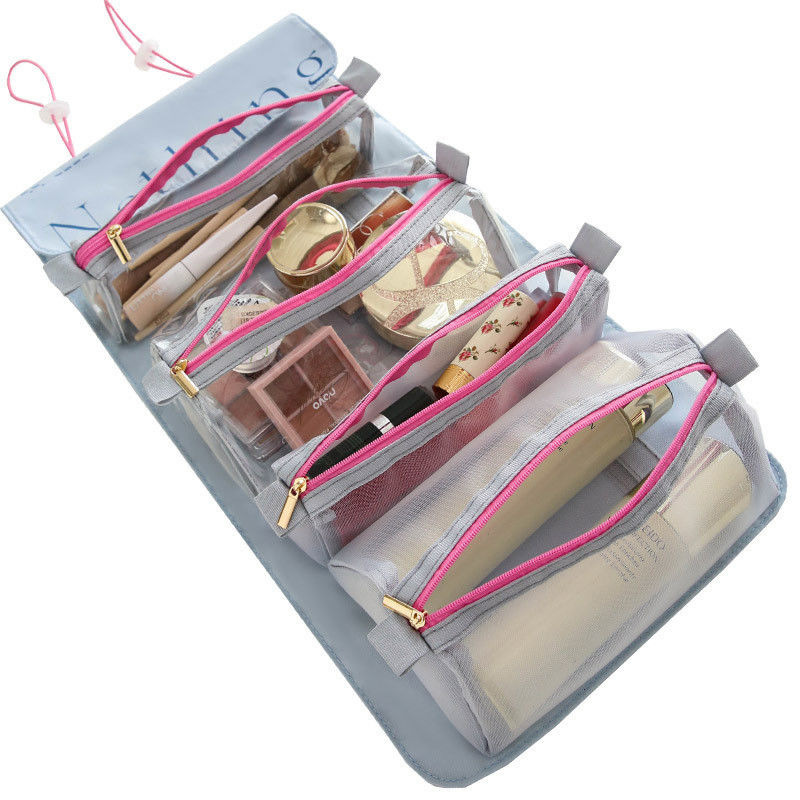 Saco higiénico de viagem de grande capacidade impermeável perfeito para armazenar produtos de cuidados com a pele