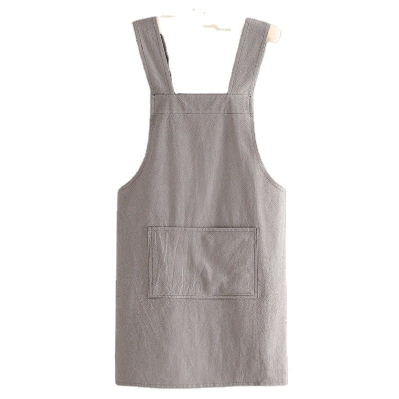 Customize Kitchen Cotton Linen Apron com Logotipo Apron para Casa Apron para Trabalho Bar Bib Canvas Apron