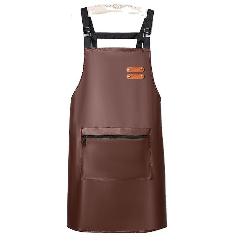 Avental de couro de moda personalizado para churrasco e apoio de ferramentas de trabalho 7 dias Encomenda de amostra