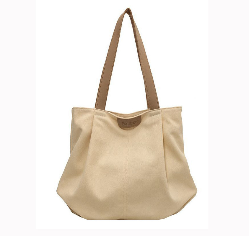 Luxo Mulher Tote Bolsa de Moda Crossbody Tote Bolsa de lona com bolsos Logotipo personalizado Poliéster revestimento