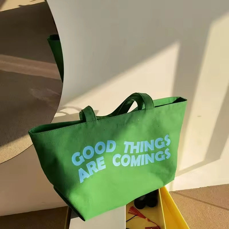 Summer Beach Tote Bags com alça para mulheres Compras Large Canvas