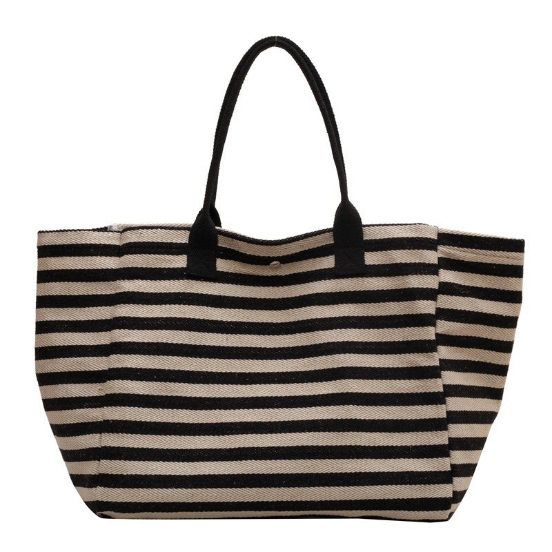 Mantenha-se na moda e organizado com este saco de compras de lona de logotipo personalizado